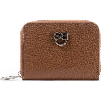 Peněženka SARA BURGLAR Qerida Brown peněženka Hnědá