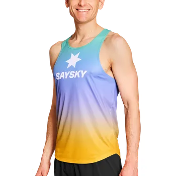 Pánské tílko Tílko Saysky Drip Dye Flow Singlet nmrsi60c-1033 Velikost S