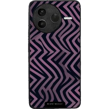 Pouzdro na mobilní telefon Lesklý kryt Mobiwear Glossy - Xiaomi POCO F7 Pro 5G - GA55G Fialové klikyháky (Prémiové lesklé pouzdro, obal, kryt Mobiwear Glossy na mobil Xiaomi POCO F7 Pro 5G - GA55G Fialové klikyháky, materiál Plast + TPU silikon - krytí po všech stranách,)
