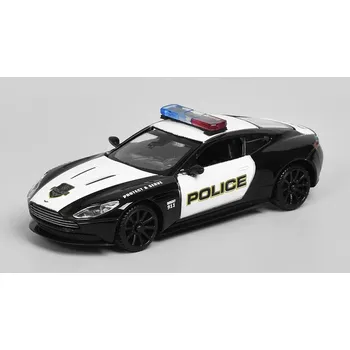 autíčko Aston Martin DB11 2016 Policie 1:43 - MOTORMAX Aston Martin DB 11 2016 Police - kovový model auta