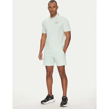 Pánské kraťasy EA7 Emporio Armani Šortky z materiálu 7M000269 AF12451 U9060 Modrá Regular Fit XL