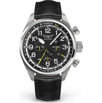 Hodinky Aviator Airacobra P 45 Chrono V.2.25.0.169.4 + 5 let záruka a dárek ZDARMA