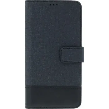 Pouzdro na mobilní telefon Pouzdro GOMMA iPhone 16e knížkové černé (kryt neboli obal na iPhone 16e)