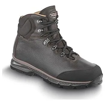 Pánská treková obuv Pánské kotníkové trekové boty Meindl Kenia GTX dark brown 10.5 UK