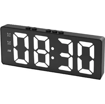 Hodiny ČITELNÉ ELEKTRONICKÉ DIGITÁLNÍ HODINY LED NA STŮL + ALARM + TEPLOMĚR