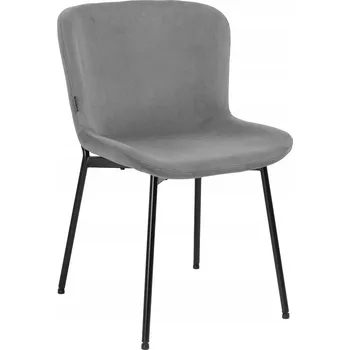 Jídelní židle Čalouněná židle do jídelny kuchyně TALIN šedá