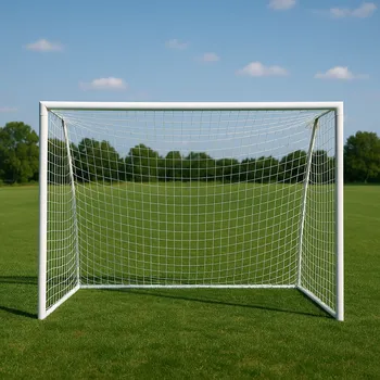 Fotbalová branka Sítě na fotbalové branky Barva sítě: modro-bílá, Velikost sítě: 7,5x2,5x0,8x1,2m (3mm šňůra)