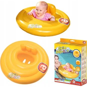Nafukovací kruh Nafukovací kruh na plavání pro miminka Bestway žlutý