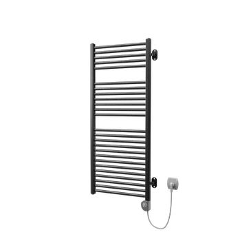 Isan Grenada Plus elektrický topný žebřík 1175/500, 600 W, s umístěním do prostoru, DGRP11750500 Barva ISAN: Temná hnědá S59 (H4)