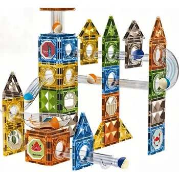 ostatní stavebnice Magnetická stavebnice Věžák 91 ks