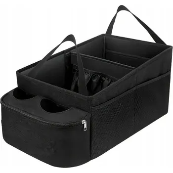 Organizér do auta Organizér na sedadlo spolujezdce, do kufru auta, černý, 1 ks