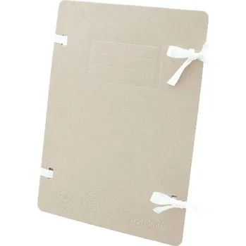 Archivační box Emba Desky s tkanicí A4 NATUR