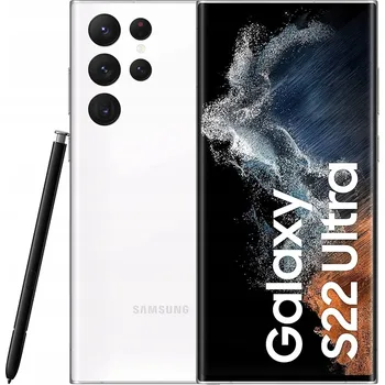 Mobilní telefon Smartphone Samsung Galaxy S22 Ultra 12 GB / 512 GB 5G bílý