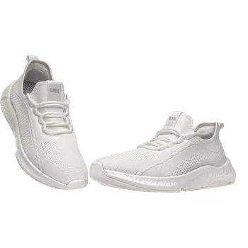 Pánské polobotky Obuv Bennon MEADOW OB LOW bílá - 45