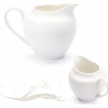 Konvička na mléko Konvička na mléko 160 ml PORCELÁN bílá konvička mléčenka