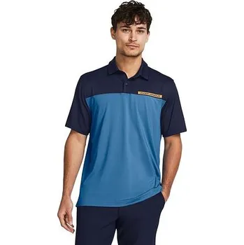 Pánské polo tričko Under Armour T2G Color Block Polo velikost S modrá