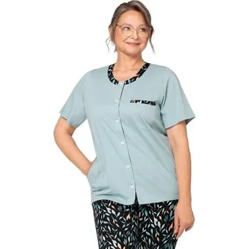 Dámské pyžamo Dámské pyžamo Martel Olga I - bavlna Tyrkysová M