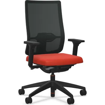 Sedus kancelářská židle se:do pro 2 ap-195 BARVA POTAHU SEDÁKU: 91W NOVA Ruby Red, MEMBRÁNA ZÁDOVÉ OPĚRKY: M84 Olivově zelená, TYP KOLEČEK: NA KOBEREC