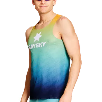 Pánské tílko Tílko Saysky Drip Dye Flow Air Singlet nmrsi62c-1032 Velikost S