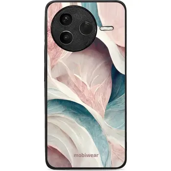 Pouzdro na mobilní telefon Lesklý kryt Mobiwear Glossy - Xiaomi POCO F7 Pro 5G - G026G - Růžový a zelenkavý mramor (Prémiové lesklé pouzdro, obal, kryt Mobiwear Glossy na mobil Xiaomi POCO F7 Pro 5G - G026G - Růžový a zelenkavý mramor, materiál Plast + TPU silikon - krytí po všech)
