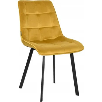 Jídelní židle Židle ExitoDesign sametová oranžová 1 ks