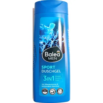 Sprchový gel BALEA MEN Sport Sprchový gel 3v1 300ml nová verze z DE