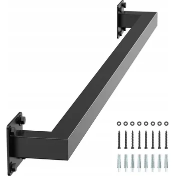 Madlo do koupelny VEVOR Poręcz Ścienna 121,5CM Antypoślizgowa Poręcz Schodowa Aluminiowa
