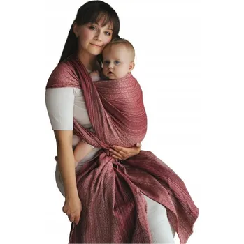 Šátek na nošení dítěte Šátek na nošení dětí tkaný Little Frog S