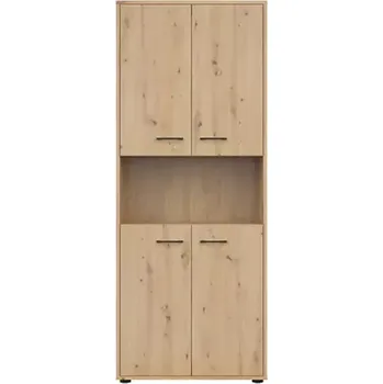 Policová skříň SPACE OFFICE regál REG4D/200, dub artisan - SLEVA 3% s kodem radost25