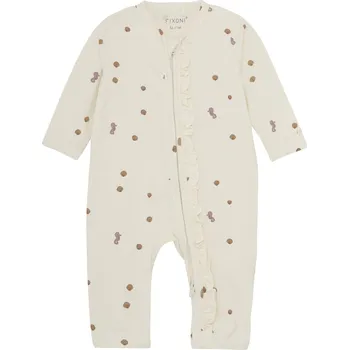 Kojenecký overall OVERAL FIXONI NA ZIP S MOŘSKÝMI KONÍKY, EGGNOG Velikost: 80