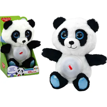 plyšák Plyšová panda na spaní s hudbou a světlem - 30 cm