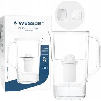 Filtrační konvice Filtrační konvice Wessper D1 SOLID FutureFlow 3,3 l bílá