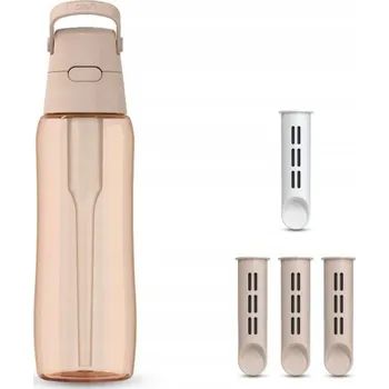 Láhev Filtrační láhev Dafi Solid 0,7 l béžová/hnědá