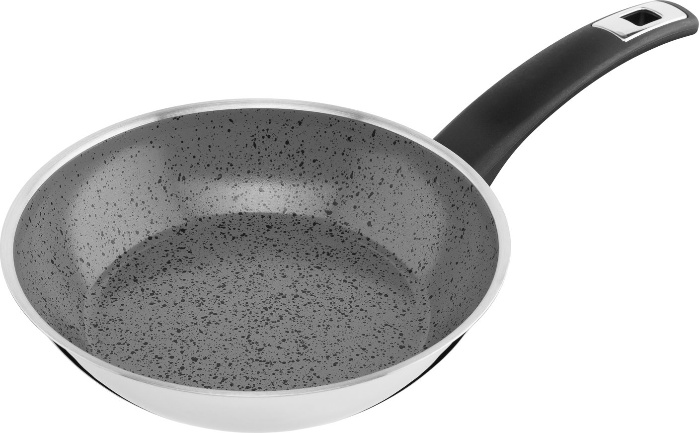 KOLIMAX Pánev CERAMMAX PRO COMFORT, průměr 22 cm, objem 1.6 l, šedý GRANIT