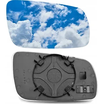 Auto zrcátko Sklo Zrcátko Pravé Vložka Pro Passat Golf Sharan Pravé Velké Bez Vyhřívání 98-