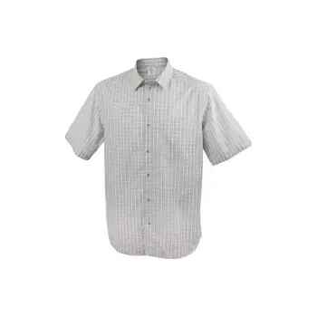 Pánská košile Warmpeace Hudson M cream - grey