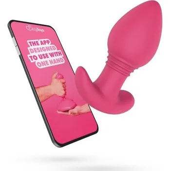 EasyConnect Vibrating Butt Plug Axel App-Controlled Pink