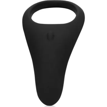 Loveline Pointed Vibrating Cock Ring Licorice Black