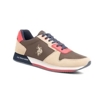 Dámské tenisky U.S. Polo Assn. Sneakersy NOBIL011M/CNH1 Khaki 41
