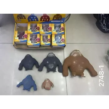 Hračka pro nejmenší Natahovací gorila hračka pro děti