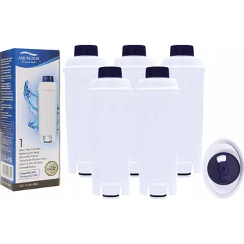 Příprava kávy 5x filtr do kávovaru Delonghi Dinamica Plus ECAM Eletta - patrona Aqualogis