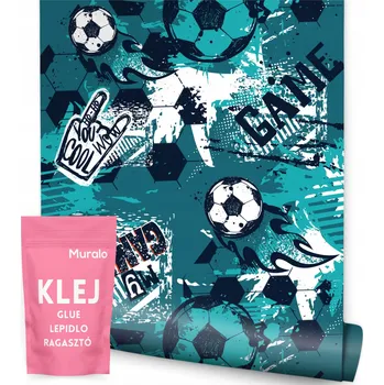 Fototapeta Tapeta pro teenagery Fotbal SPORT Graffiti 3D