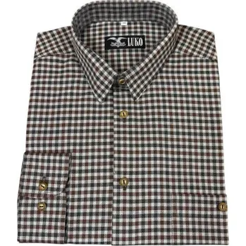 Pánská košile Myslivecká košile Luko bavlněná 42 barva vícebarevná pánská