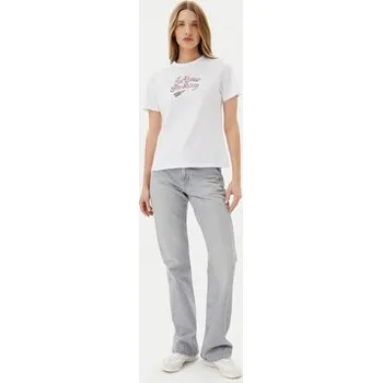 HUGO T-Shirt Damacia_5 50540237 Bílá Regular Fit L