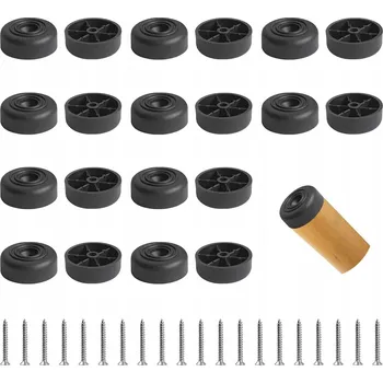 Podložka pod nábytek Nábytkové nožičky ochrana proti poškrábání tiché 20 KS