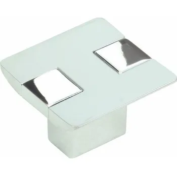 Nábytkové kování Nábytková úchytka DOMINO Chrom D-G0732