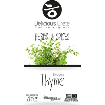 Sušený tymián z Kréty 40g PREMIUM CRETE