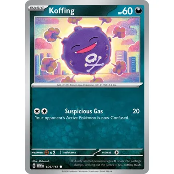 Karetní hra Koffing MEW 109/165
