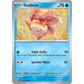 Karetní hra Goldeen MEW 118/165