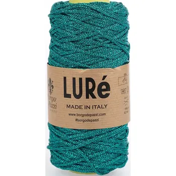 Příze Borgo de Pazzi Luré 14 Nefrit (Špagátová příze Luré Nefrit)